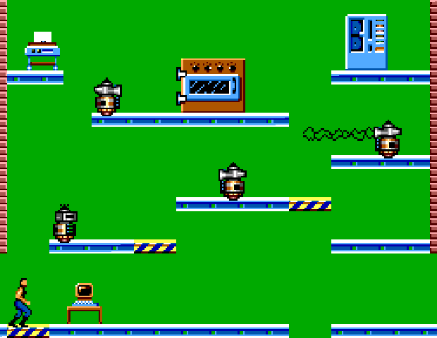 Impossible Mission - Master System game screenshot (1990) by US Gold